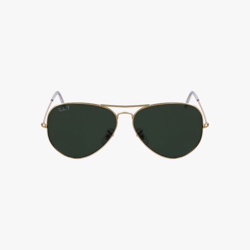 GAFAS DE SOL AVIATOR LARGE METAL dorado/negro