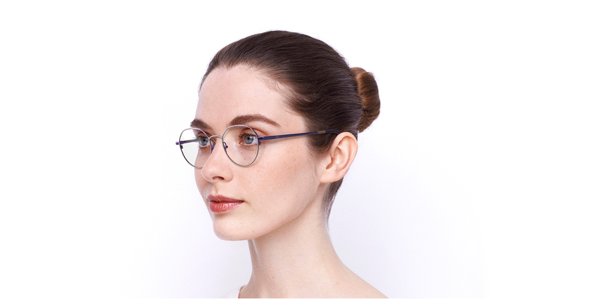 GAFAS GRADUADAS mujer MAGIC 150 morado - vista de frente