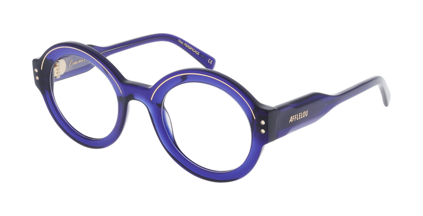 GAFAS GRADUADAS CARACTERES FIL D'OR PERSPICACE azul - vista de frente