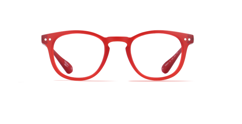 GAFAS GRADUADAS BLUE BLOCK MIXTE rojo - vista de frente