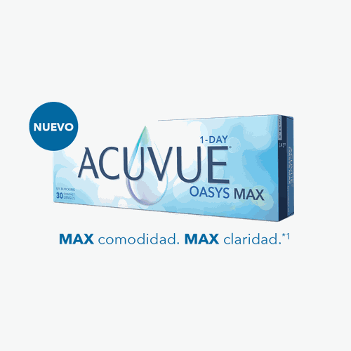 Lentillas ACUVUE® OASYS MAX 1-Day - 30L - vista de frente