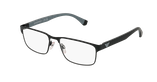 GAFAS GRADUADAS hombre 0EA1105 negro mate - vista de frente