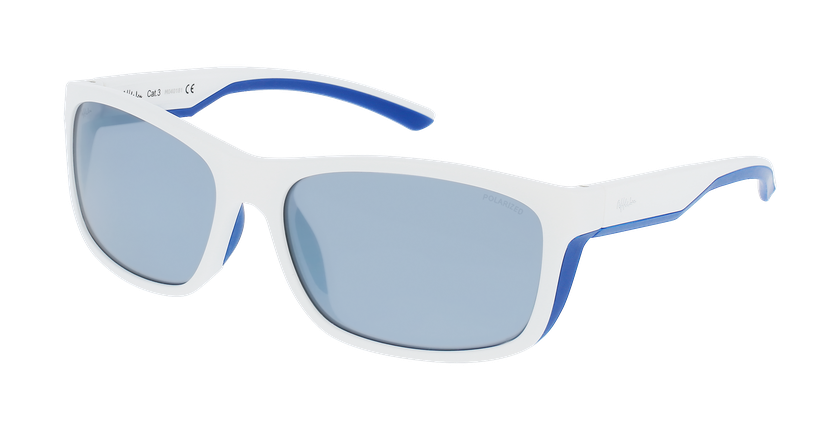 GAFAS DE SOL SAIL POLARIZED blanco/azul - vista de frente