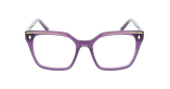 GAFAS GRADUADAS mujer CARACTERES FIL D'OR EFFRONTEE morado - vista de frente