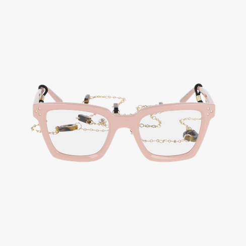 GAFAS GRADUADAS mujer MYSTERIEUSE rosa vista de frente