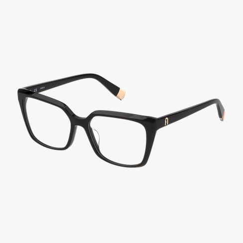 GAFAS GRADUADAS mujer VFU641 negro brillante vista de frente