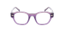 GAFAS GRADUADAS CARACTERES FIL D'OR AUTHENTIQUE morado