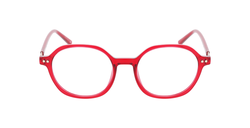 GAFAS GRADUADAS mujer YUNA rojo - vista de frente