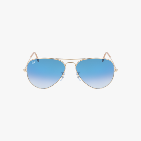 GAFAS DE SOL AVIATOR LARGE METAL dorado