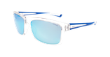 GAFAS DE SOL hombre DANE POLARIZED blanco - vista de frente