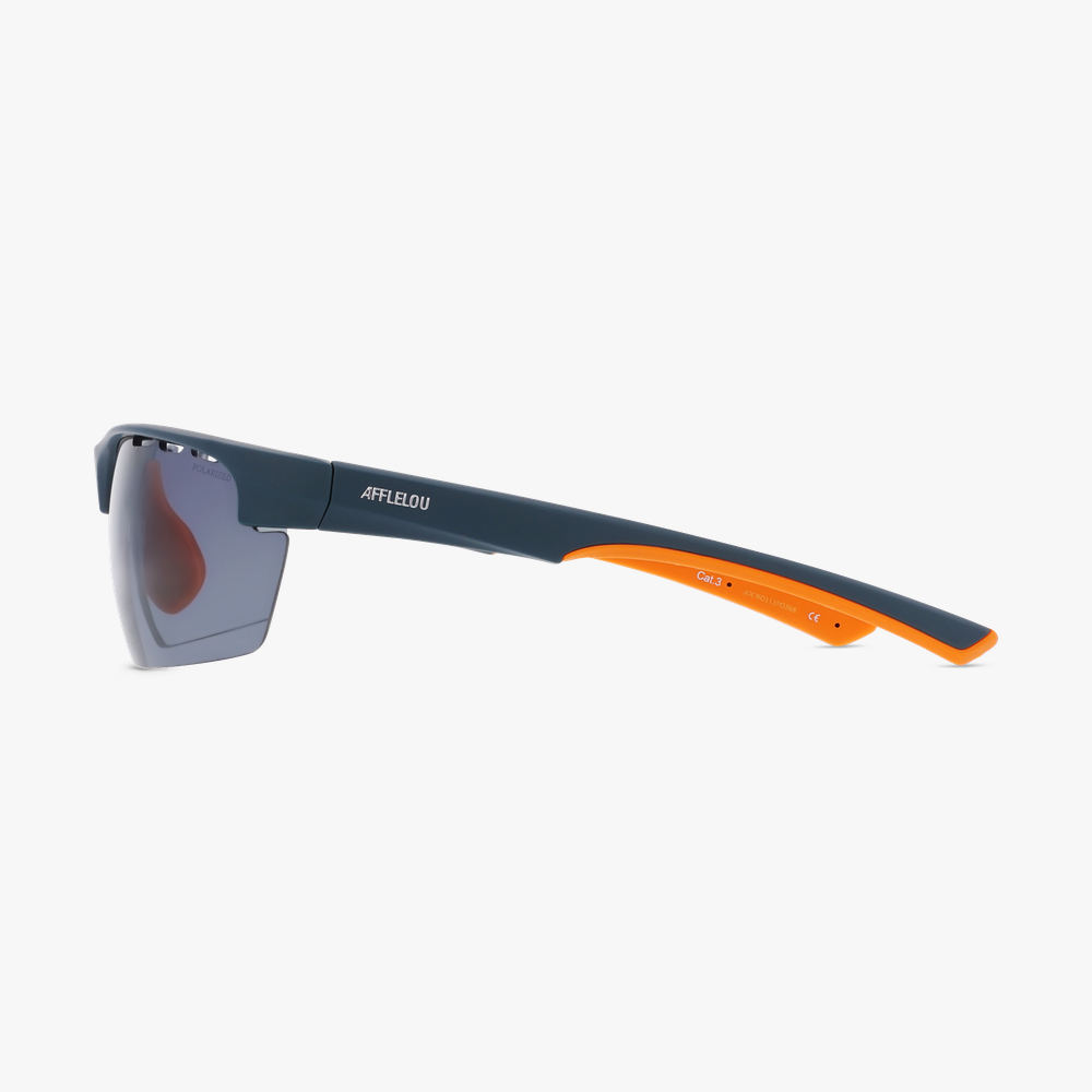 GAFAS DE SOL ARVE POLARIZED azul/naranja - vista de frente