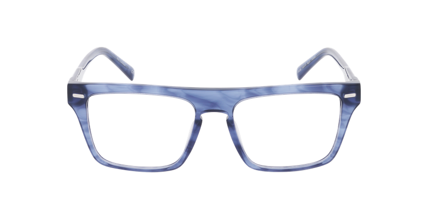 GAFAS GRADUADAS hombre CARACTÈRES CURIEUX azul/azul cristal - vista de frente