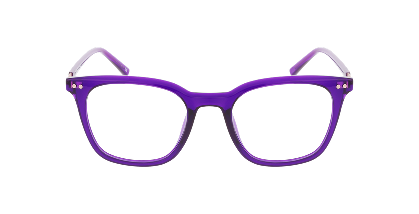 GAFAS GRADUADAS mujer ENOLA morado - vista de frente