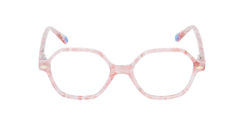 GAFAS GRADUADAS niños FROZEN 2 rosa - vista de frente