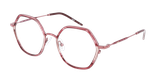 GAFAS GRADUADAS mujer MAGIC218 rosa - vista de frente