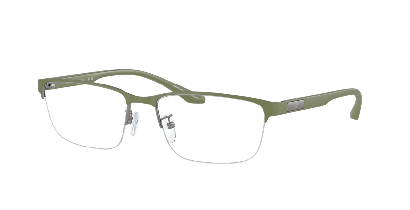 GAFAS GRADUADAS hombre 0EA1147 gris/verde - vista de frente