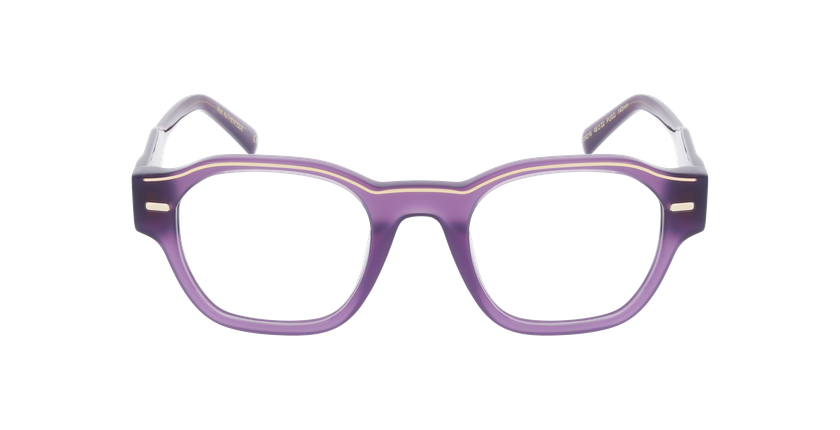 GAFAS GRADUADAS CARACTERES FIL D'OR AUTHENTIQUE morado - vista de frente