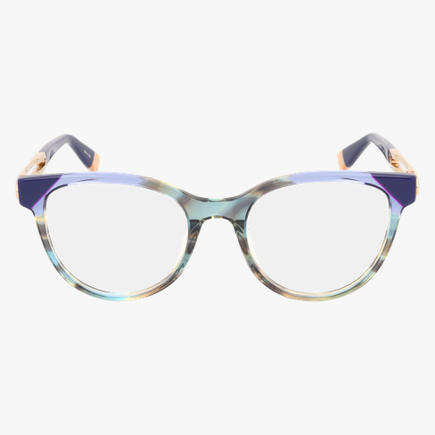 GAFAS GRADUADAS mujer VFU672 verde/azul vista de frente