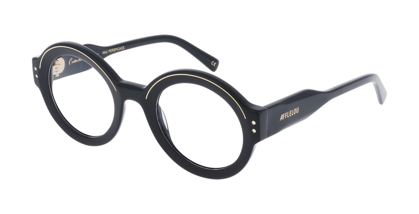 GAFAS GRADUADAS CARACTERES FIL D'OR PERSPICACE negro - vista de frente