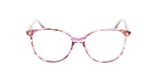 GAFAS GRADUADAS mujer MAGIC258 morado/rosa - vista de frente