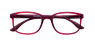 GAFAS GRADUADAS RAINBOW rojo