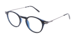 GAFAS GRADUADAS hombre MAGIC264 carey azul - vista de frente