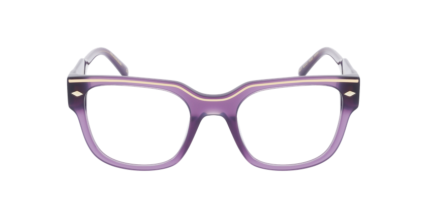 GAFAS GRADUADAS mujer CARACTERES FIL D'OR AUDACIEUSE morado - vista de frente