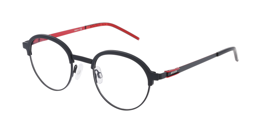 GAFAS GRADUADAS hombre MAGIC276 negro/rojo - vista de frente