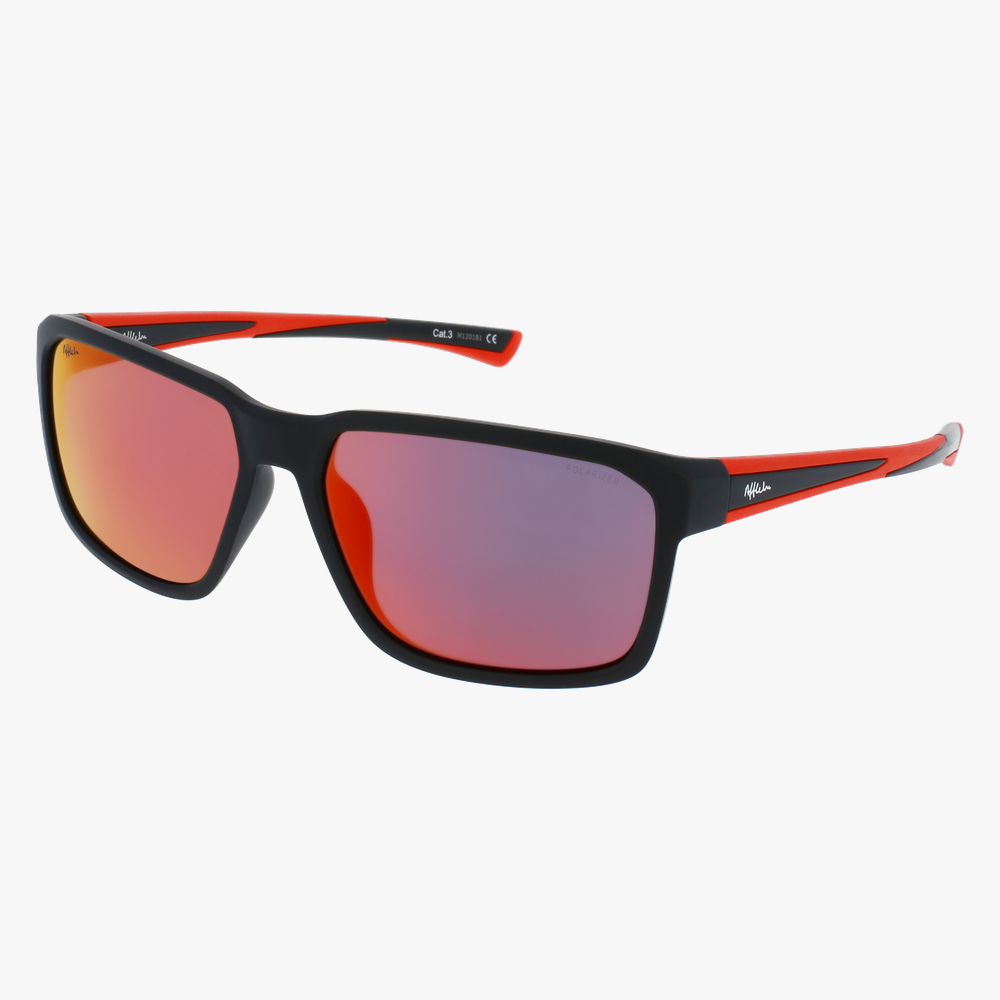 GAFAS DE SOL hombre TRAVIS POLARIZED negro - vista de frente