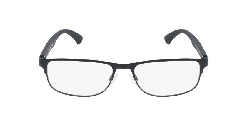 GAFAS GRADUADAS hombre EA 1096 negro mate - vista de frente