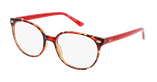 GAFAS GRADUADAS mujer MAGIC GAELLA carey/rojo - vista de frente