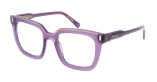 GAFAS GRADUADAS mujer CARACTERES FIL D'OR REVEUSE morado - vista de frente