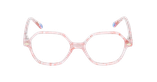 GAFAS GRADUADAS niños FROZEN 2 rosa - vista de frente