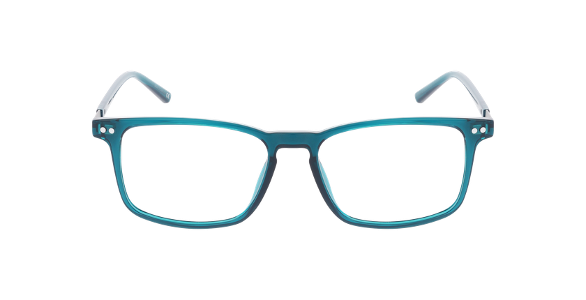 GAFAS GRADUADAS hombre CARMIN verde - vista de frente