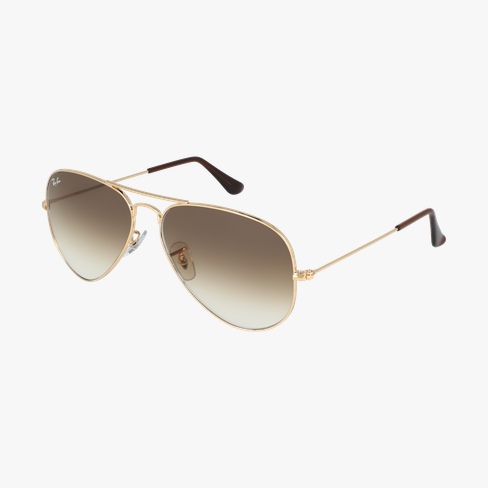 GAFAS DE SOL AVIATOR LARGE METAL dorado