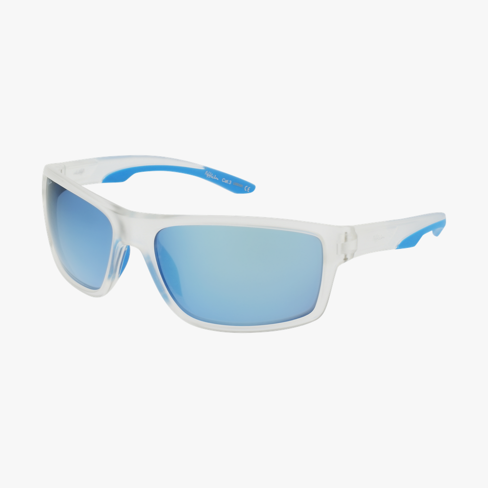 GAFAS DE SOL hombre IGOR POLARIZED blanco/azul - vue de 3/4