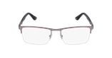 GAFAS GRADUADAS hombre VPL465 gun/negro - vista de frente