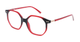 GAFAS GRADUADAS mujer ANAE rojo - vista de frente