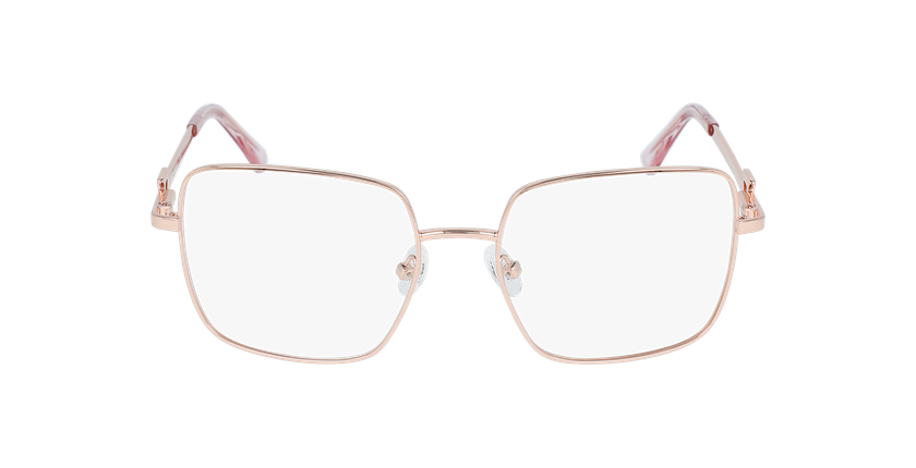 GAFAS GRADUADAS mujer GU2728 dorado/rosa - vista de frente