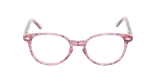 GAFAS GRADUADAS niños PRINCESS 7 rosa - vista de frente