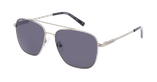 GAFAS DE SOL hombre KINGSLEY plateado - vista de frente