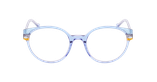 GAFAS GRADUADAS mujer MAGIC281 azul - vista de frente