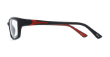 GAFAS GRADUADAS hombre MAGIC 191 negro/rojo - vista de frente