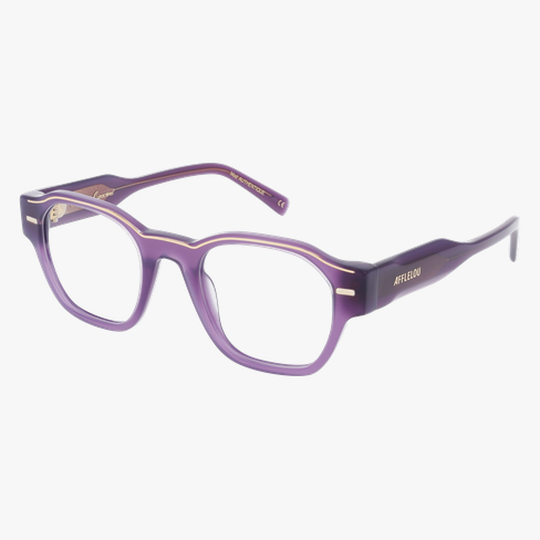 GAFAS GRADUADAS CARACTERES FIL D'OR AUTHENTIQUE morado