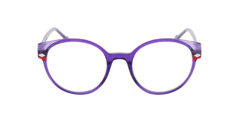 GAFAS GRADUADAS mujer MAGIC281 morado - vista de frente