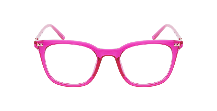 GAFAS GRADUADAS mujer ENOLA rosa - vista de frente