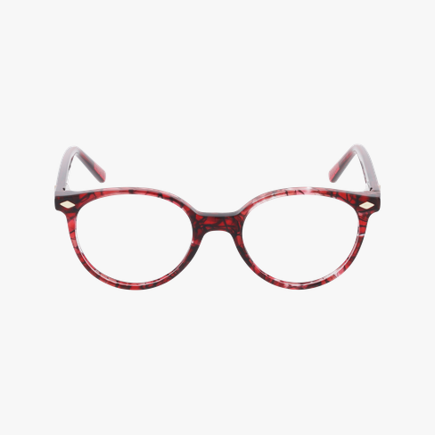 GAFAS GRADUADAS niños PRINCESS 6 rojo vista de frente