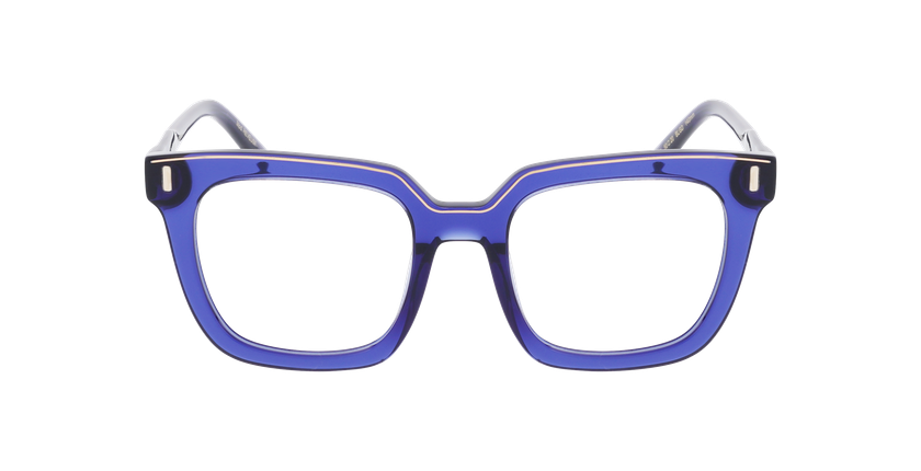 GAFAS GRADUADAS mujer CARACTERES FIL D'OR REVEUSE azul - vista de frente