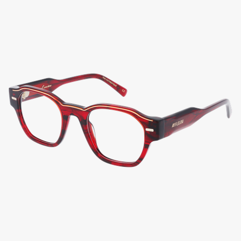 GAFAS GRADUADAS CARACTERES FIL D'OR AUTHENTIQUE rojo