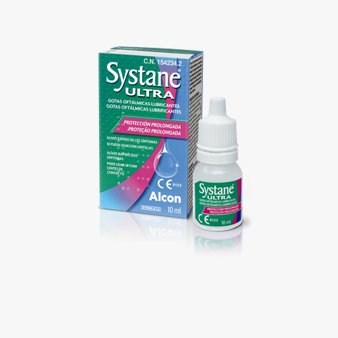 Systane Ultra 10 ml EP vista de frente